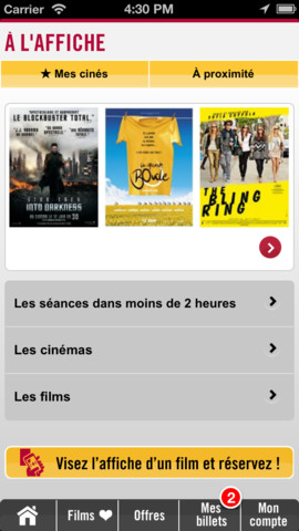 Les cinémas Gaumont Pathé