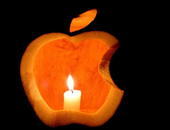 1-apple-logo-pumpkin